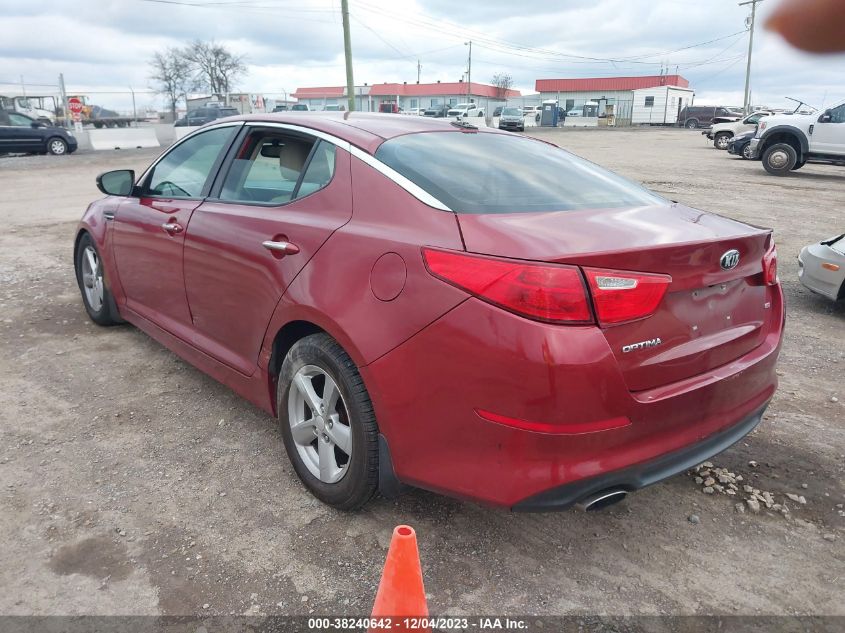 2014 Kia Optima Lx VIN: 5XXGM4A79EG331753 Lot: 38240642