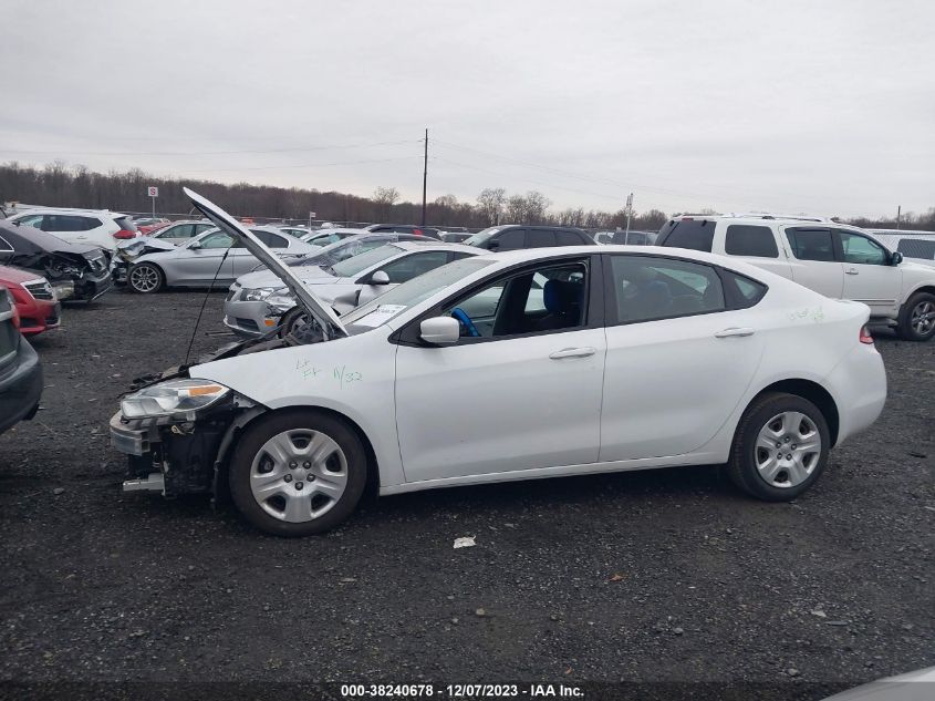 2015 Dodge Dart Se VIN: 1C3CDFAA9FD278221 Lot: 38240678