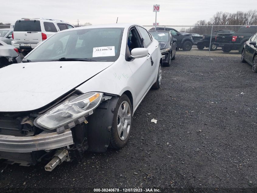 2015 Dodge Dart Se VIN: 1C3CDFAA9FD278221 Lot: 38240678