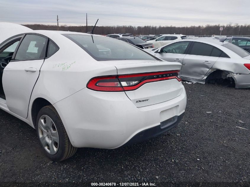 2015 Dodge Dart Se VIN: 1C3CDFAA9FD278221 Lot: 38240678