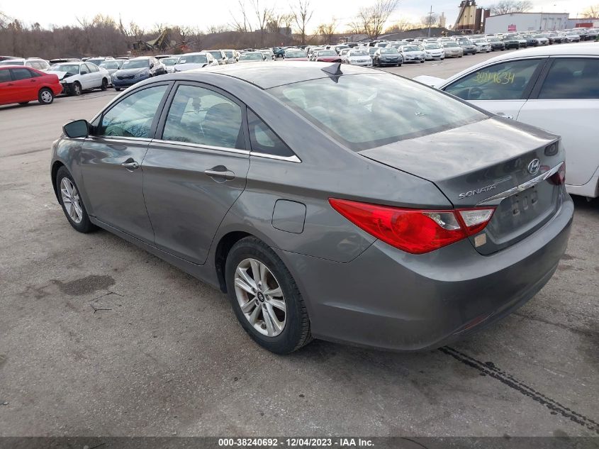 2013 Hyundai Sonata Gls VIN: 5NPEB4AC6DH751239 Lot: 38240692