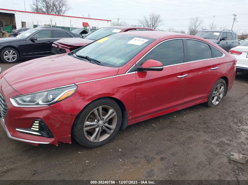 2018 Hyundai Sonata Sel VIN: 5NPE34AF5JH625392 Lot: 38240756