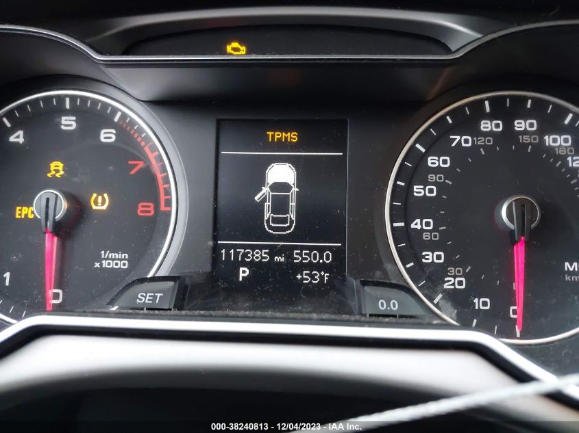 2014 Audi A4 2.0T Premium VIN: WAUAFAFL0EA058232 Lot: 38240813