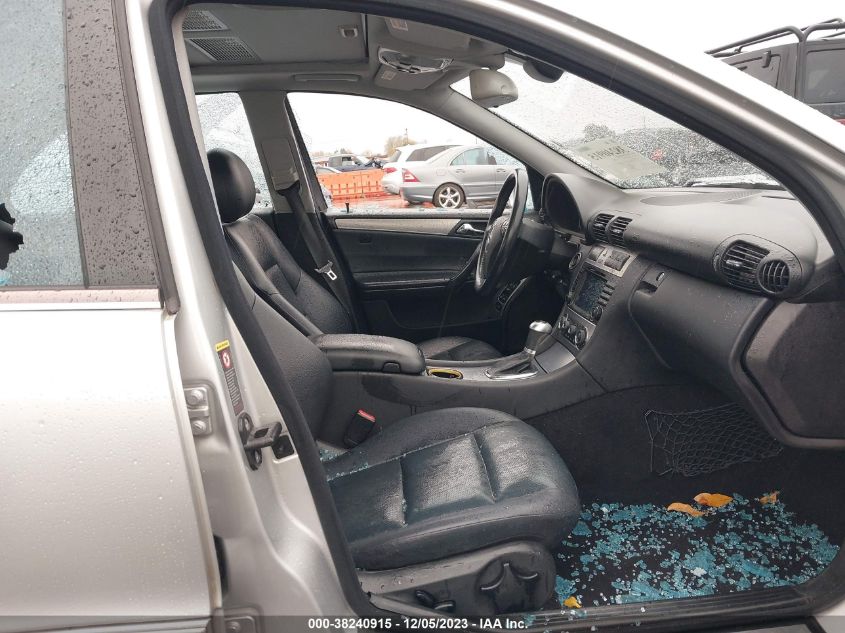 2005 Mercedes-Benz C 230 Kompressor Sport VIN: WDBRF40J45F633061 Lot: 38240915