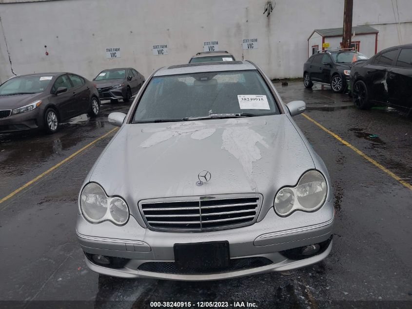 2005 Mercedes-Benz C 230 Kompressor Sport VIN: WDBRF40J45F633061 Lot: 38240915