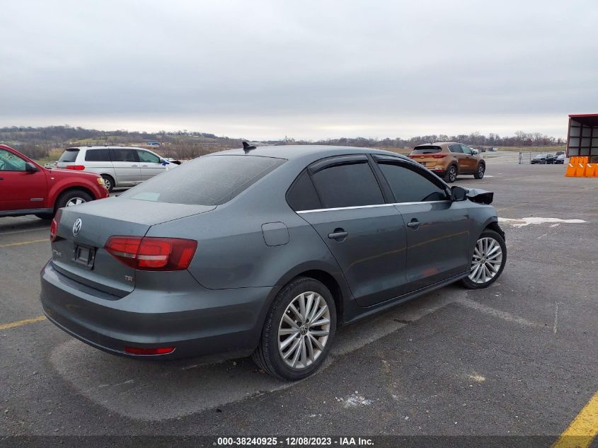 3VWL07AJ2GM232861 2016 Volkswagen Jetta 1.8T Sel