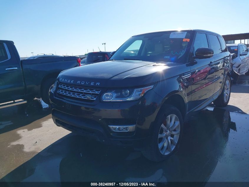 2014 Land Rover Range Rover Sport 3.0L V6 Supercharged Hse VIN: SALWR2WF2EA380749 Lot: 38240957