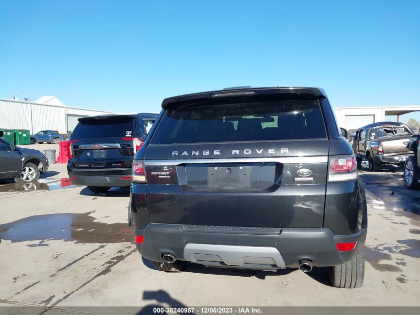 2014 Land Rover Range Rover Sport 3.0L V6 Supercharged Hse VIN: SALWR2WF2EA380749 Lot: 38240957