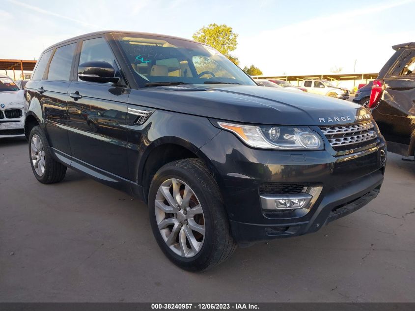 2014 Land Rover Range Rover Sport 3.0L V6 Supercharged Hse VIN: SALWR2WF2EA380749 Lot: 38240957