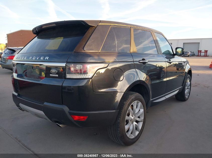 2014 Land Rover Range Rover Sport 3.0L V6 Supercharged Hse VIN: SALWR2WF2EA380749 Lot: 38240957