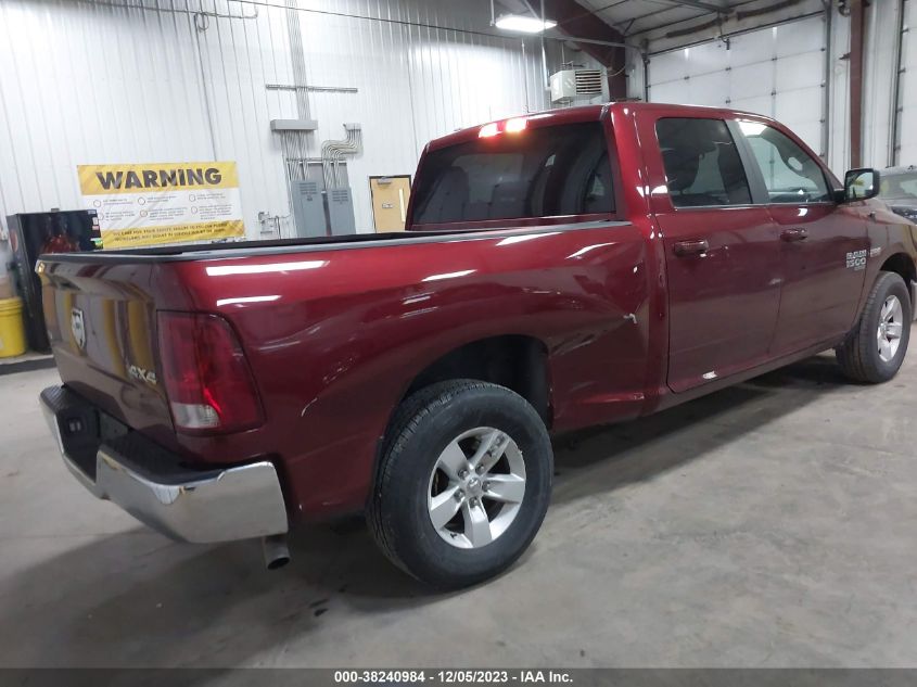 2021 Ram 1500 Classic Slt 4X4 6'4" Box VIN: 1C6RR7TTXMS579883 Lot: 38240984