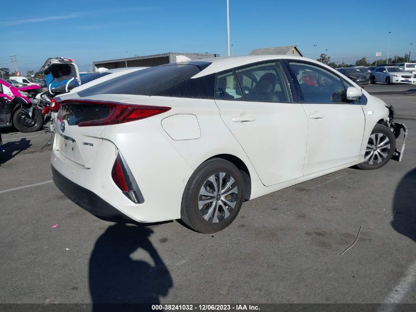 2020 Toyota Prius Prime Limited VIN: JTDKARFP0L3152619 Lot: 38241032