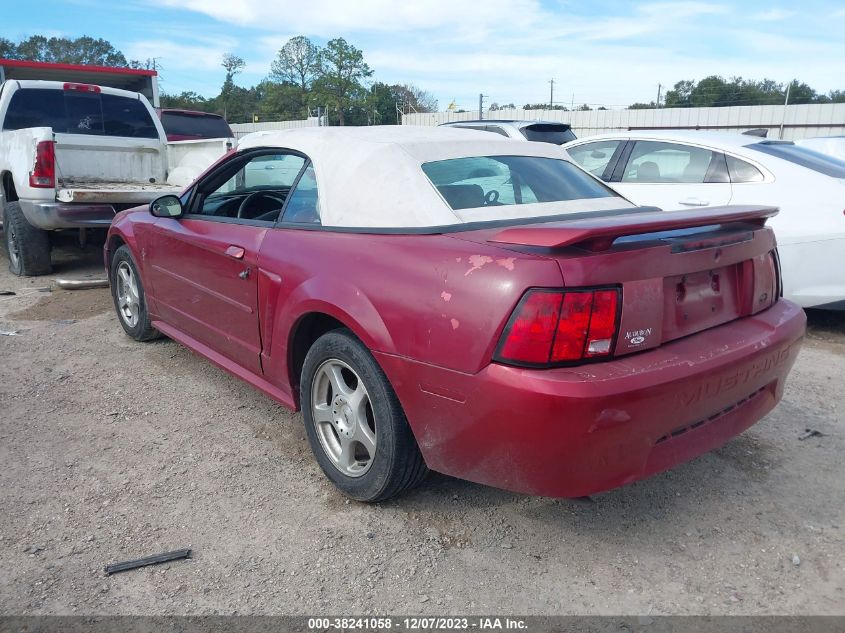 2003 Ford Mustang VIN: 1FAFP44453F420919 Lot: 38241058