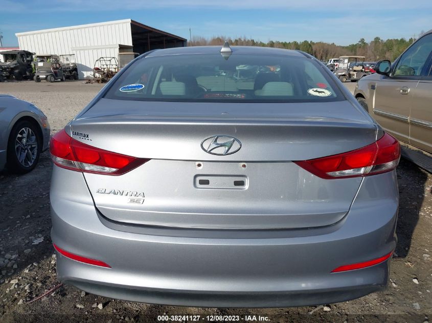 5NPD74LF5HH206675 2017 Hyundai Elantra Se