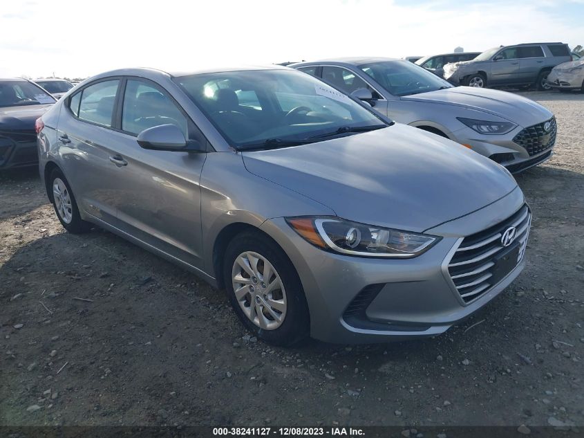 5NPD74LF5HH206675 2017 Hyundai Elantra Se