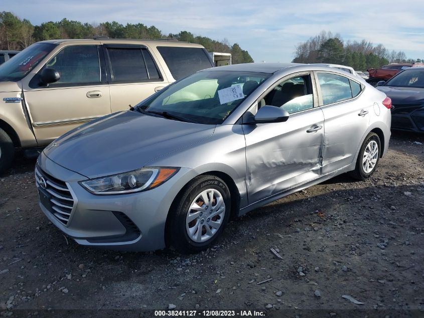 5NPD74LF5HH206675 2017 Hyundai Elantra Se