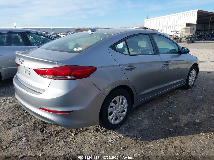 5NPD74LF5HH206675 2017 Hyundai Elantra Se