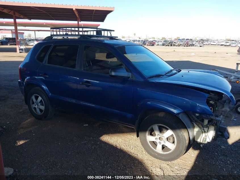 2007 Hyundai Tucson Gls VIN: KM8JM12B17U567085 Lot: 38241144