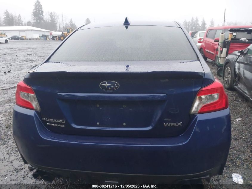 2016 Subaru Wrx Limited VIN: JF1VA1J61G8811402 Lot: 38241216