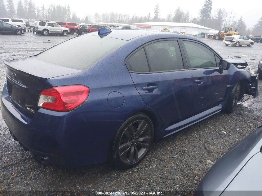 2016 Subaru Wrx Limited VIN: JF1VA1J61G8811402 Lot: 38241216