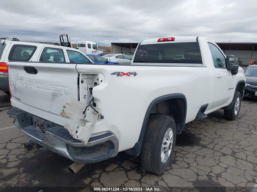 2022 Chevrolet Silverado 2500Hd 4Wd Long Bed Lt VIN: 1GC3YNE73NF170463 Lot: 38241224