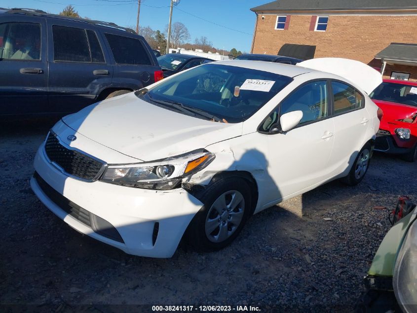 2018 Kia Forte Lx VIN: 3KPFK4A72JE244247 Lot: 38241317