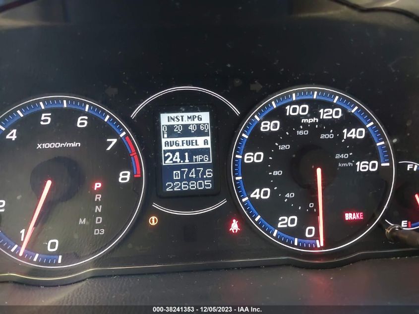 2007 Acura Tsx VIN: JH4CL96847C022161 Lot: 38241353