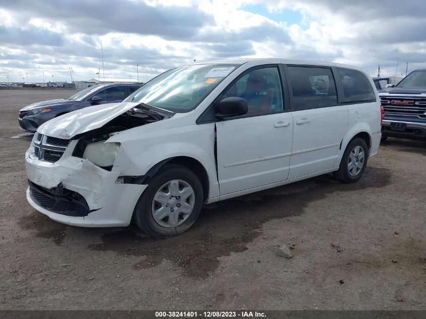 2011 Dodge Grand Caravan Express VIN: 2D4RN4DG2BR795328 Lot: 38241401