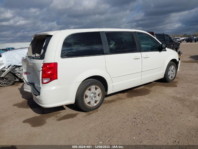 2011 Dodge Grand Caravan Express VIN: 2D4RN4DG2BR795328 Lot: 38241401