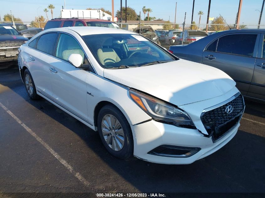 2016 Hyundai Sonata Hybrid Se VIN: KMHE24L15GA010910 Lot: 38241426