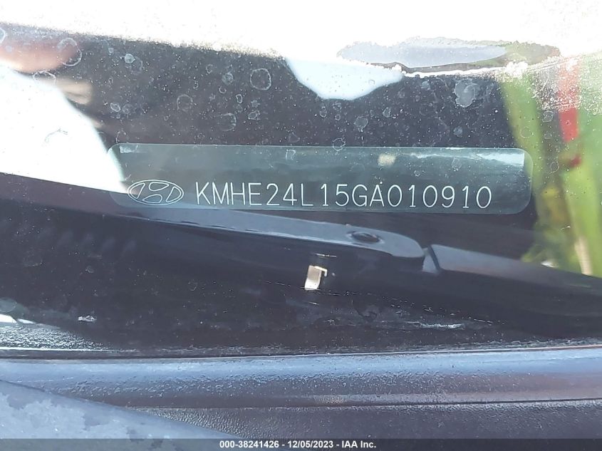 2016 Hyundai Sonata Hybrid Se VIN: KMHE24L15GA010910 Lot: 38241426