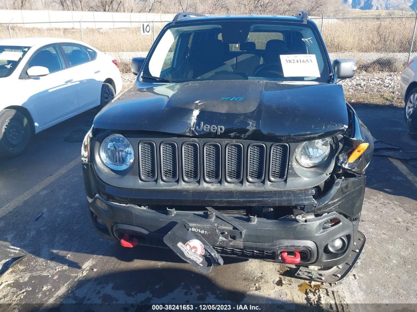 2017 Jeep Renegade Trailhawk 4X4 VIN: ZACCJBCB1HPE62611 Lot: 38241653