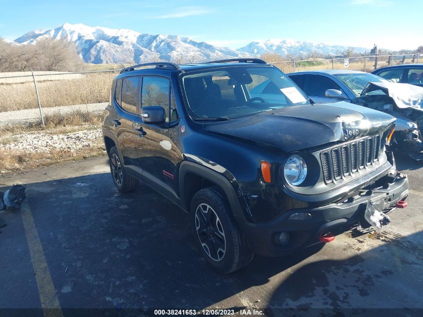 2017 Jeep Renegade Trailhawk 4X4 VIN: ZACCJBCB1HPE62611 Lot: 38241653