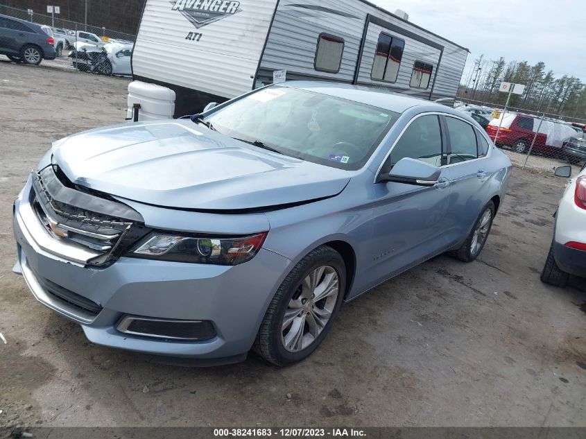 2014 Chevrolet Impala 2Lt VIN: 1G1125S31EU114889 Lot: 38241683