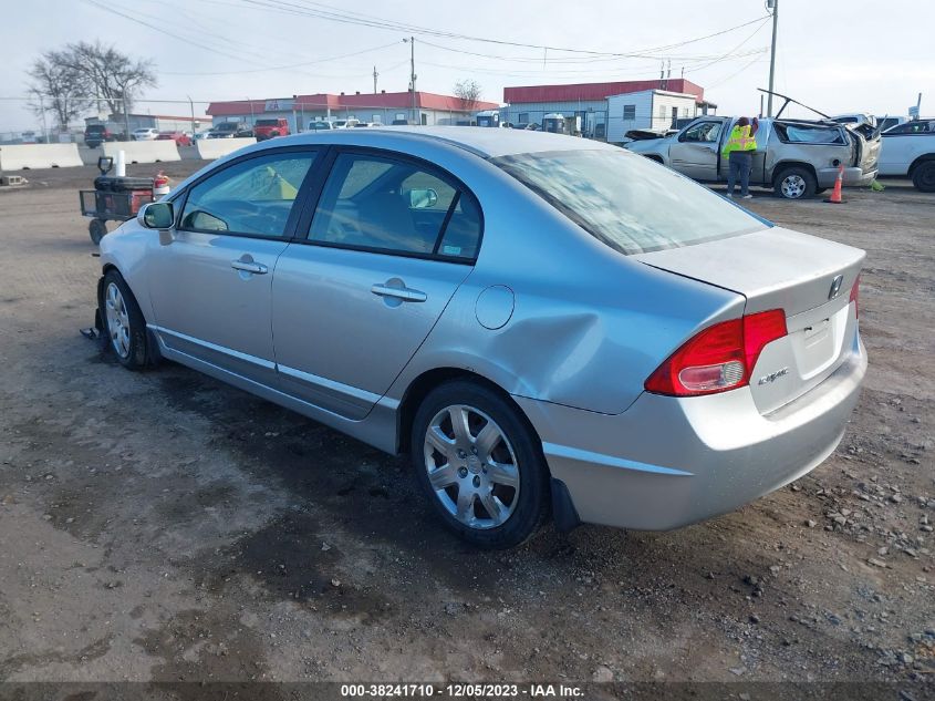 2006 Honda Civic Lx VIN: 1HGFA16596L032809 Lot: 38241710