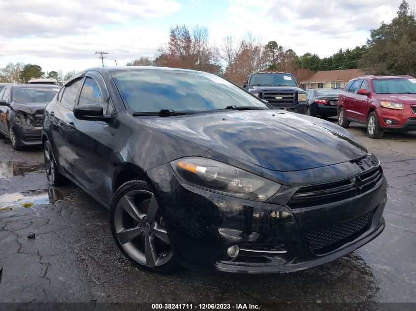 2013 Dodge Dart Sxt/Rallye VIN: 1C3CDFBA3DD307076 Lot: 38241711