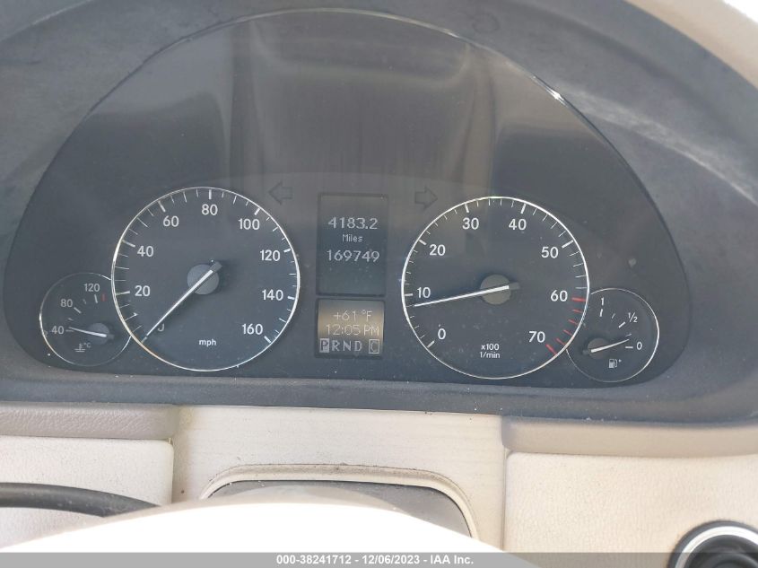 2005 Mercedes-Benz C-Class 3.2L VIN: WDBRF64J65F580594 Lot: 38241712