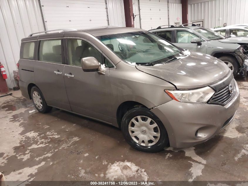 2014 Nissan Quest Le/S/Sl/Sv VIN: JN8AE2KP1E9101325 Lot: 38241758