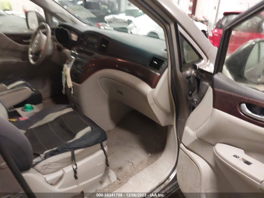 2014 Nissan Quest Le/S/Sl/Sv VIN: JN8AE2KP1E9101325 Lot: 38241758