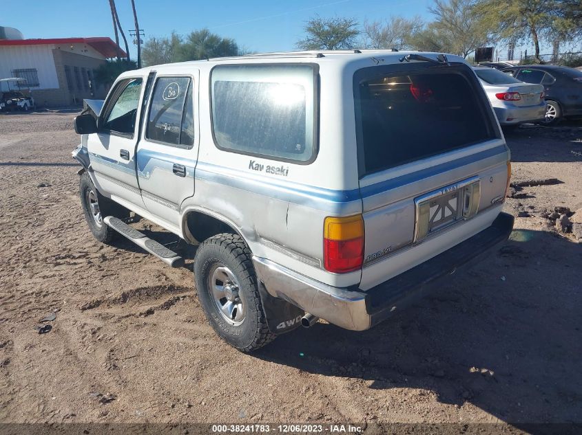 1990 Toyota 4Runner Vn39 Sr5 VIN: JT3VN39W3L0000583 Lot: 38241783