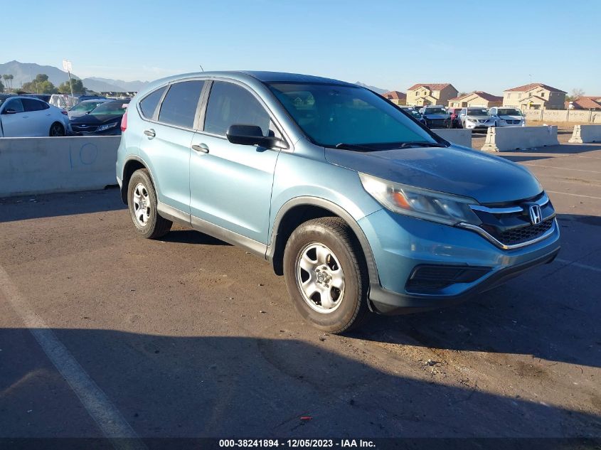 2015 Honda Cr-V Lx VIN: 2HKRM3H39FH509379 Lot: 38241894