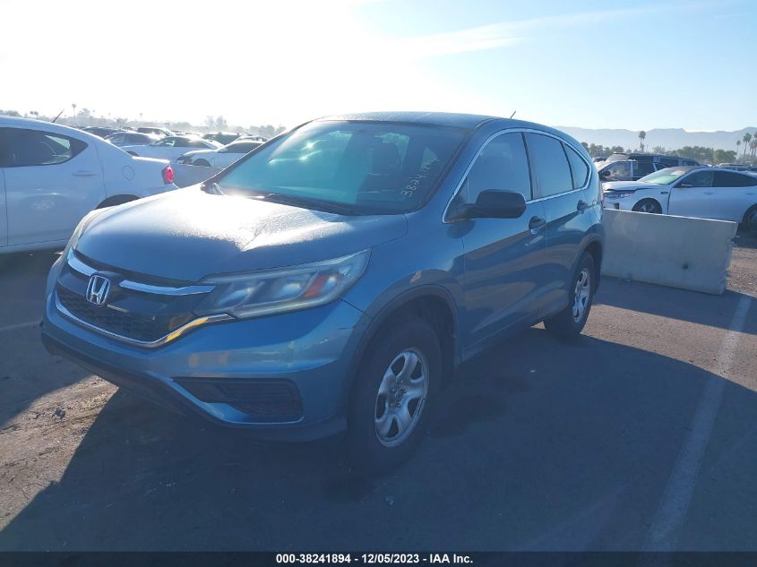 2015 Honda Cr-V Lx VIN: 2HKRM3H39FH509379 Lot: 38241894