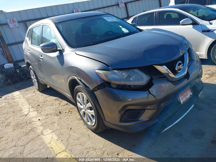 2015 Nissan Rogue S VIN: KNMAT2MT9FP562796 Lot: 38241900