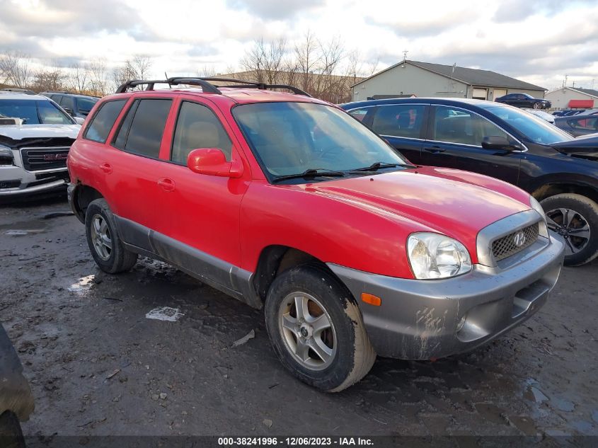 2004 Hyundai Santa Fe Gls VIN: KM8SC73D44U729734 Lot: 38241996