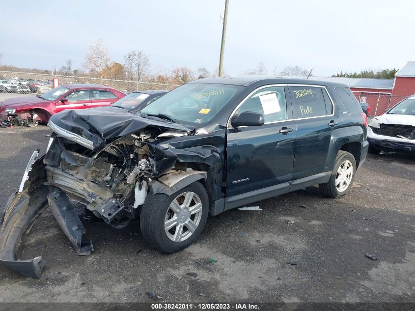 2016 GMC Terrain Sle-1 VIN: 2GKALMEK3G6176091 Lot: 38242011