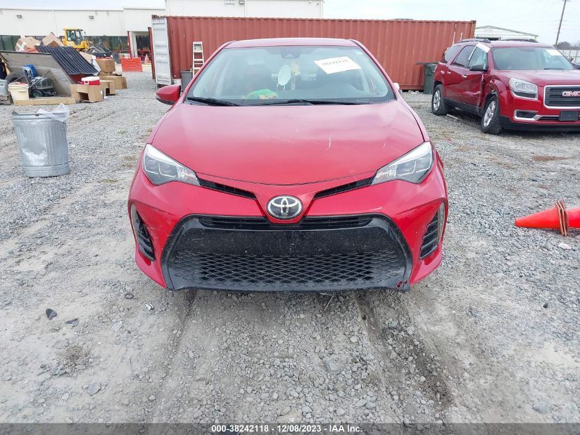 2017 Toyota Corolla Se VIN: 5YFBURHE7HP648731 Lot: 38242118