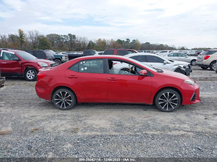 2017 Toyota Corolla Se VIN: 5YFBURHE7HP648731 Lot: 38242118