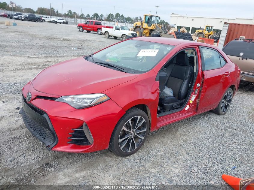 2017 Toyota Corolla Se VIN: 5YFBURHE7HP648731 Lot: 38242118