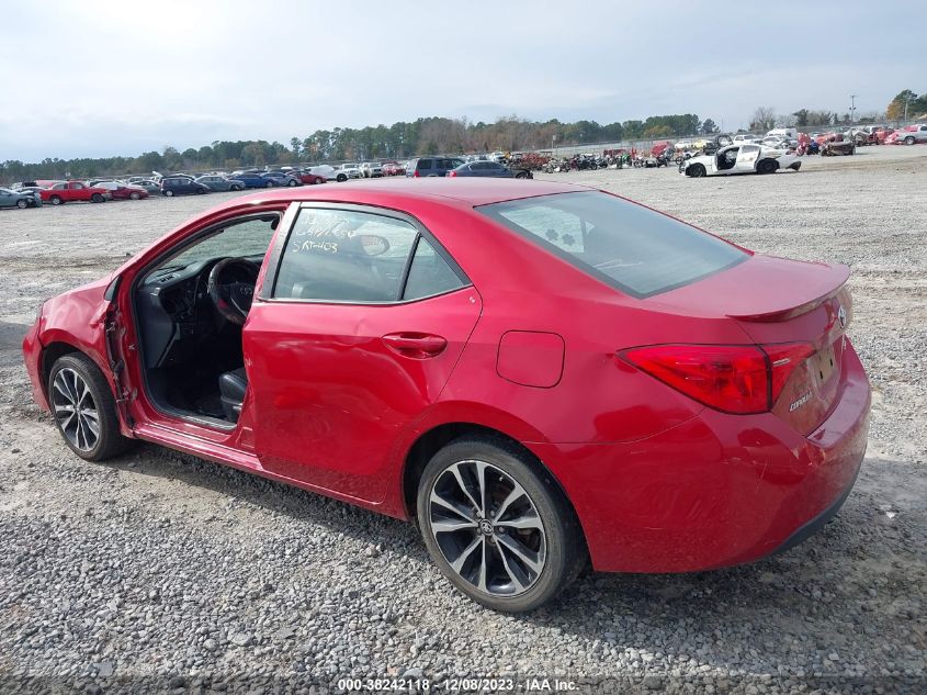 2017 Toyota Corolla Se VIN: 5YFBURHE7HP648731 Lot: 38242118