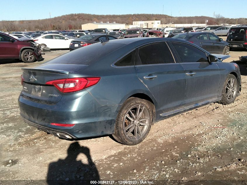 2015 Hyundai Sonata Sport 2.0T VIN: 5NPE34AB7FH039748 Lot: 38242127